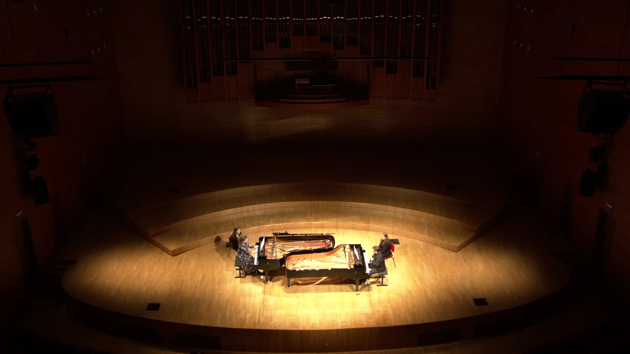 M. Ravel - La Valse (version for 2 pianos)