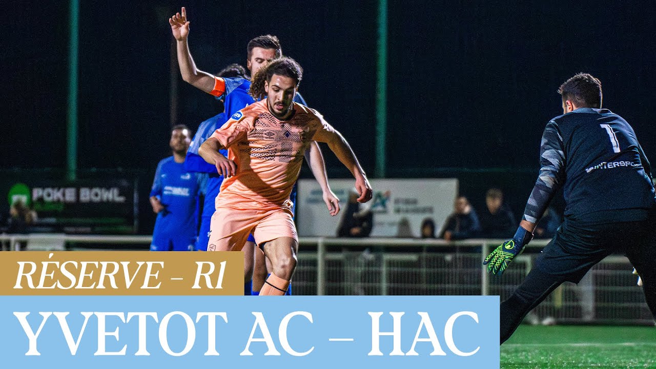 ⚽️ Résumé : Yvetot AC – HAC (2-2) I Réserve - R1 - 2025-2026