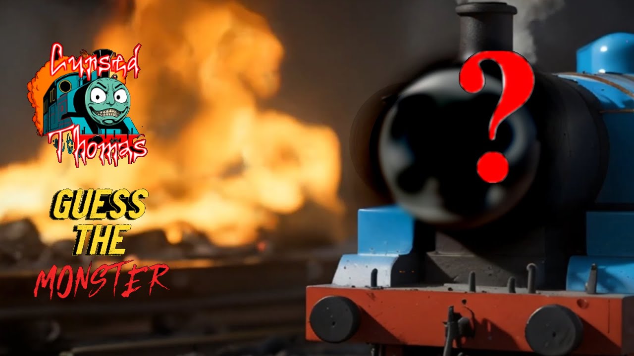 GUESS THE MONSTER - SCARY CURSED THOMAS TANK ENGINE TRAIN EXE