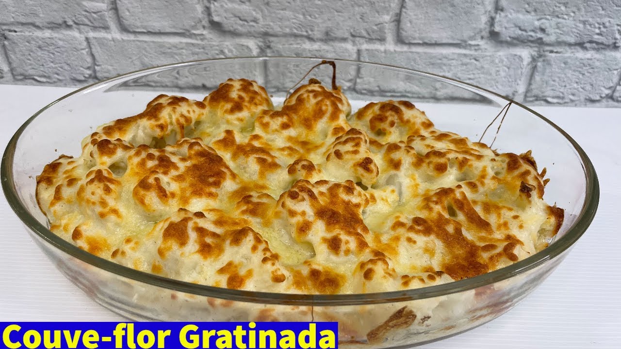 Couve-flor Gratinada