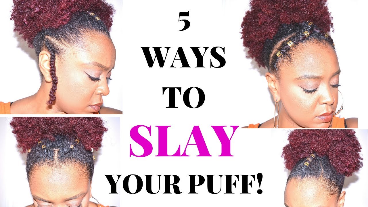 5 HIGH PUFF HAIRSTYLES! #SLAY YOUR PUFF!  SUMMER, FESTIVALS, FULANI INSPIRED |THE CURLY CLOSET