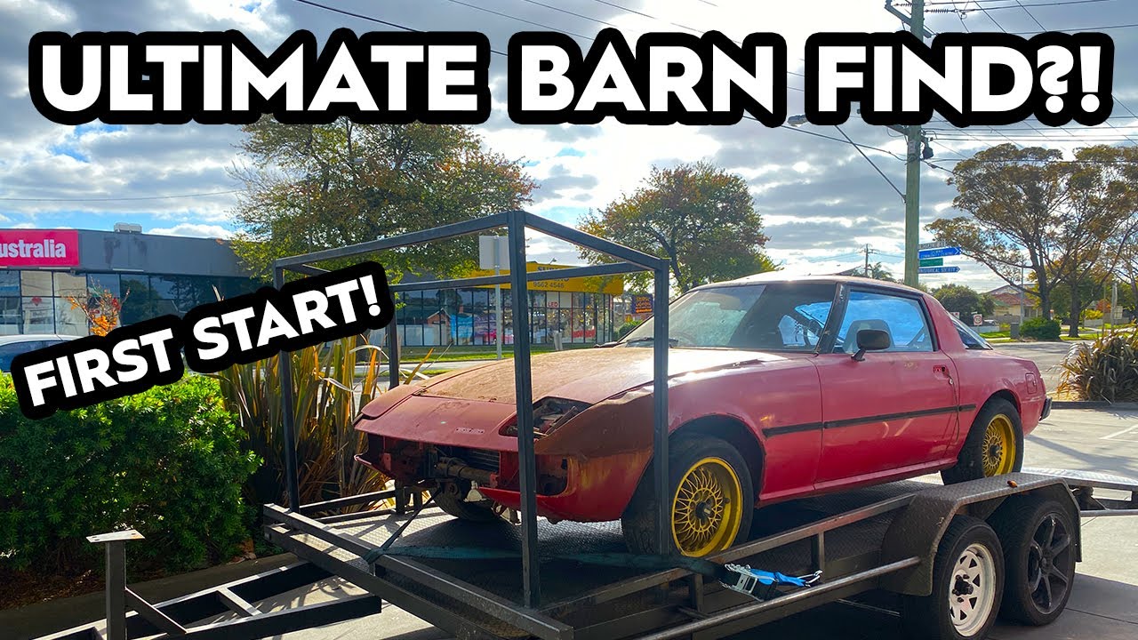 RX7 SERIES 1 BARN FIND (первый запуск за 10 лет!)