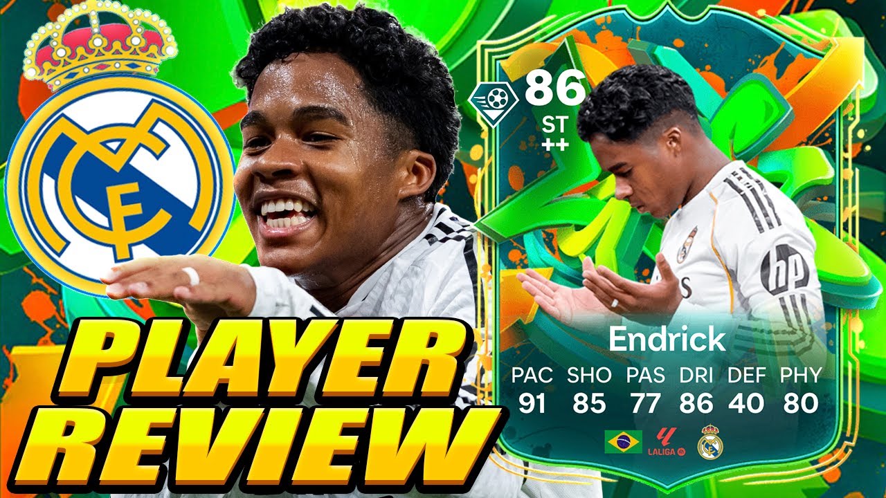 He Feels Like a 90+ Card&hellip; 💥 86 Joga Bonito Endrick Player Review! EA FC 26 Endrick Player Review!