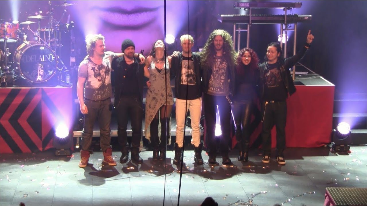 Delain Full Kick-Off Show @Hedon Zwolle NL 21 March 2014