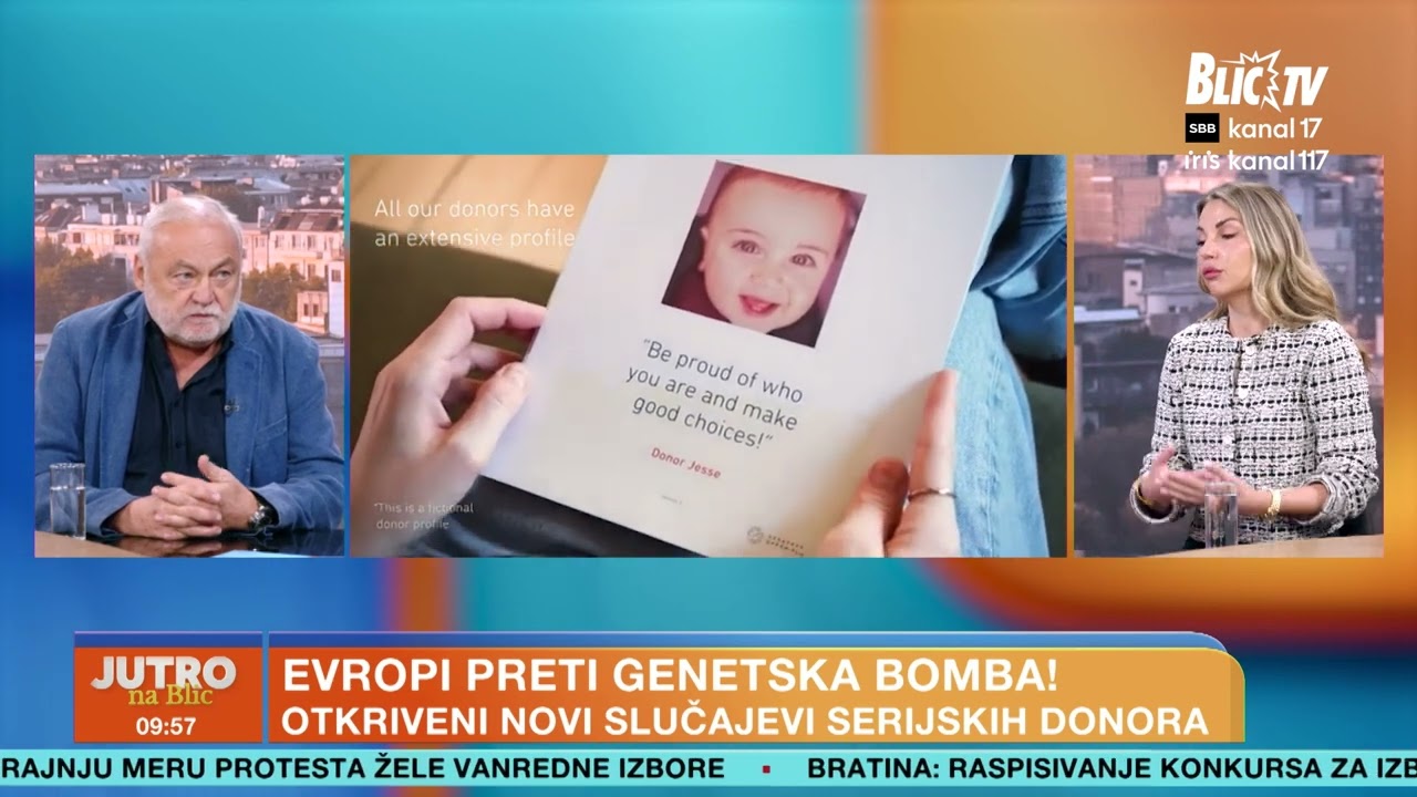 DONACIJA SPERME GENETSKA BOMBA U EVROPI - DA LI PRETI SRBIJI? | JUTRO NA BLIC