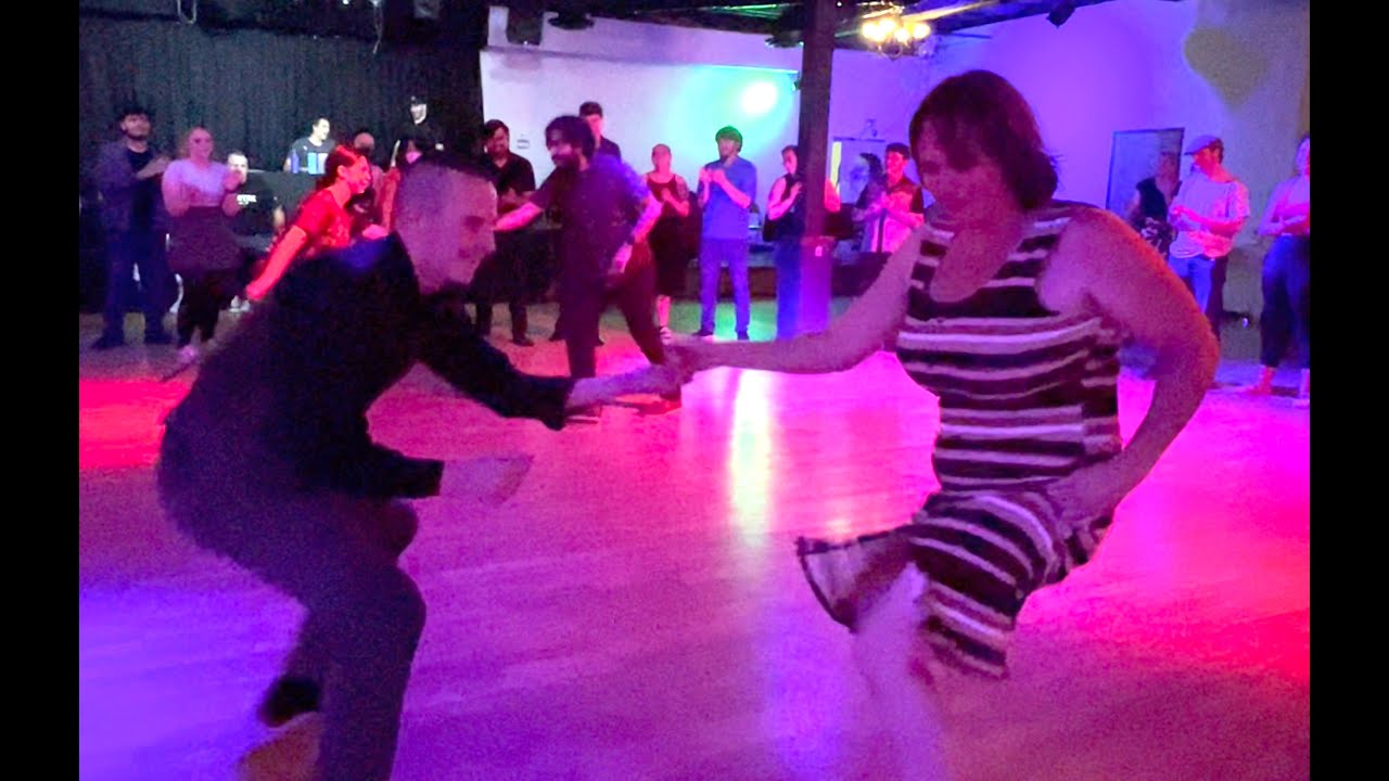 Midtown Stomp Birthday Circle Dance at the Spotlight ballroom in West Sacramento August 2022