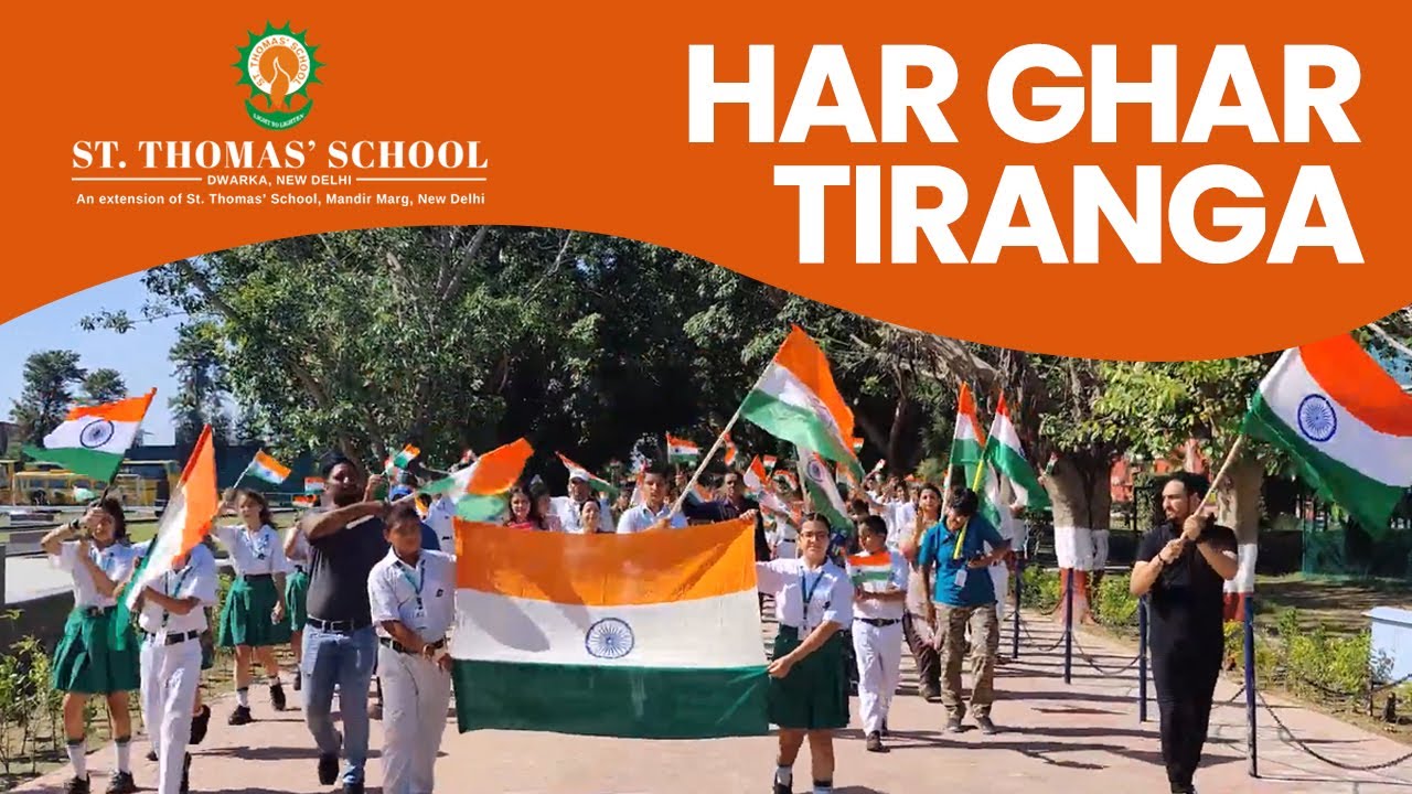 Har Ghar Tiranga Theme Song | St. Thomas' School, Dwarka