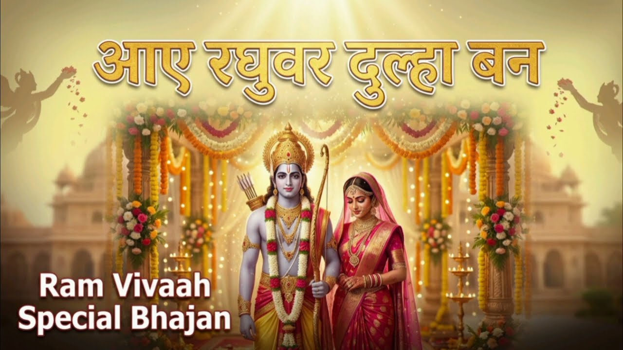 आए रघुवर दुल्हा बन 👑 | राम विवाह स्पेशल भजन | Presented by Bhakti.shar.97