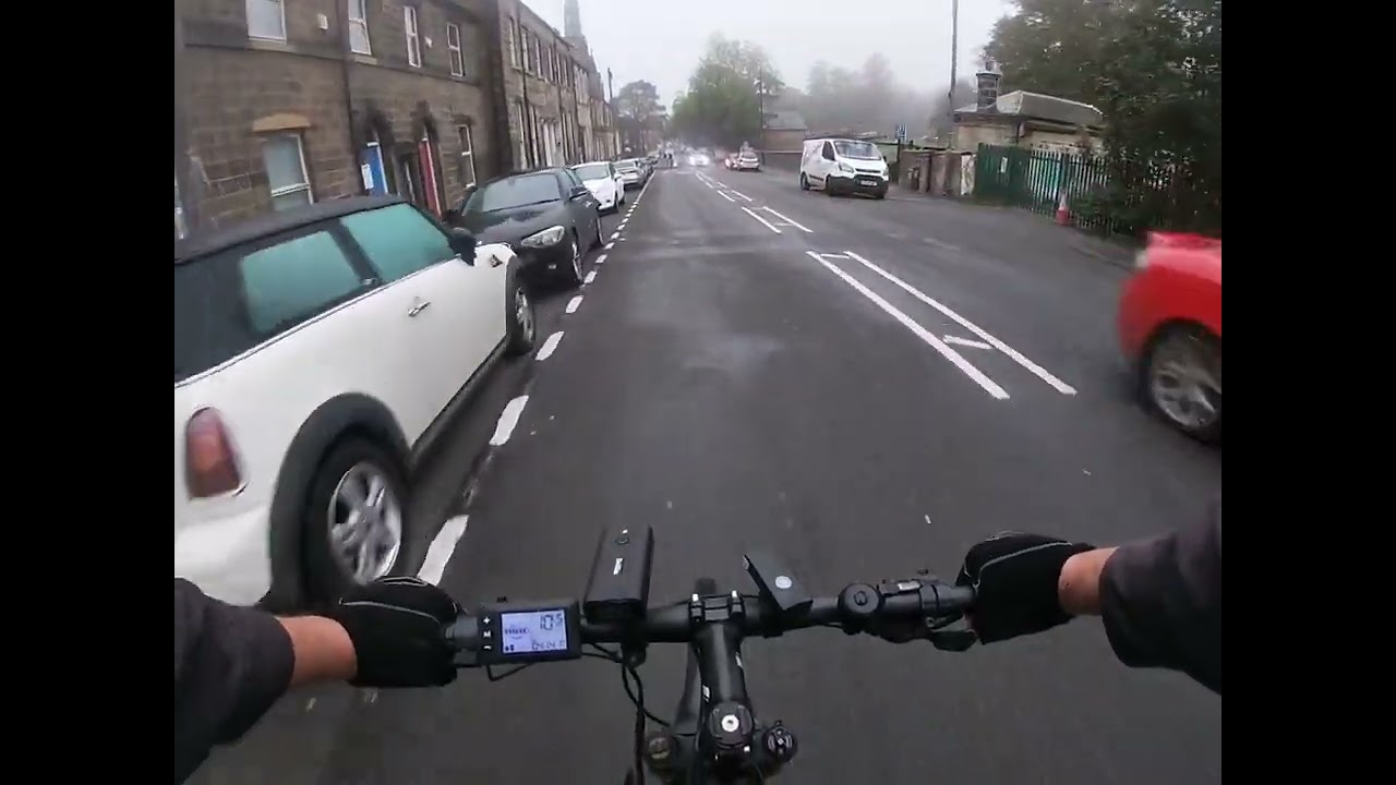 Effortless Commute: Riding Home from Work in Leeds on an E-Bike