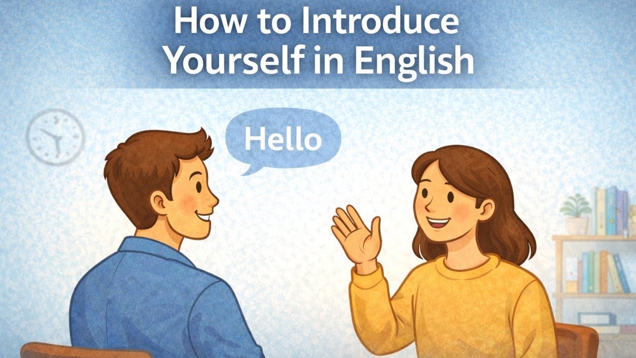 How to Introduce Yourself in English | Beginner Listening Practice