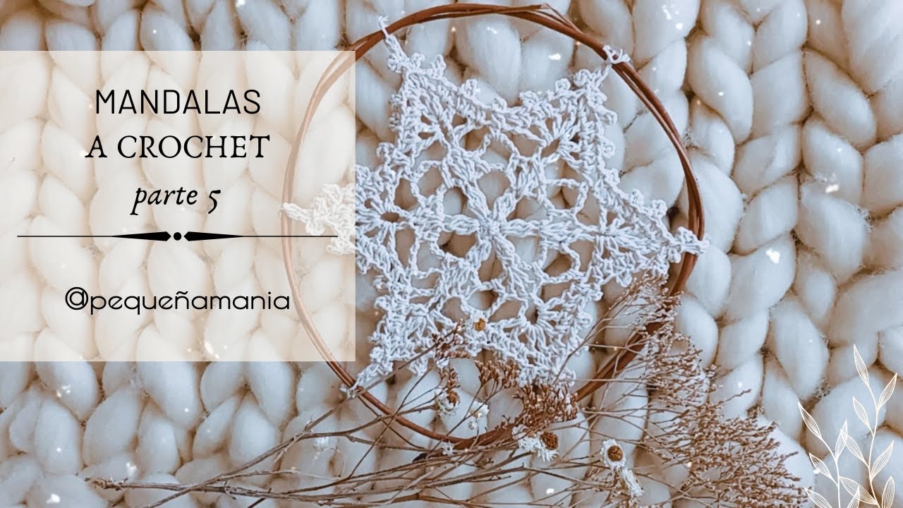 MURAL DE MANDALAS//ATRAPASUEÑOS a crochet tutorial parte 5