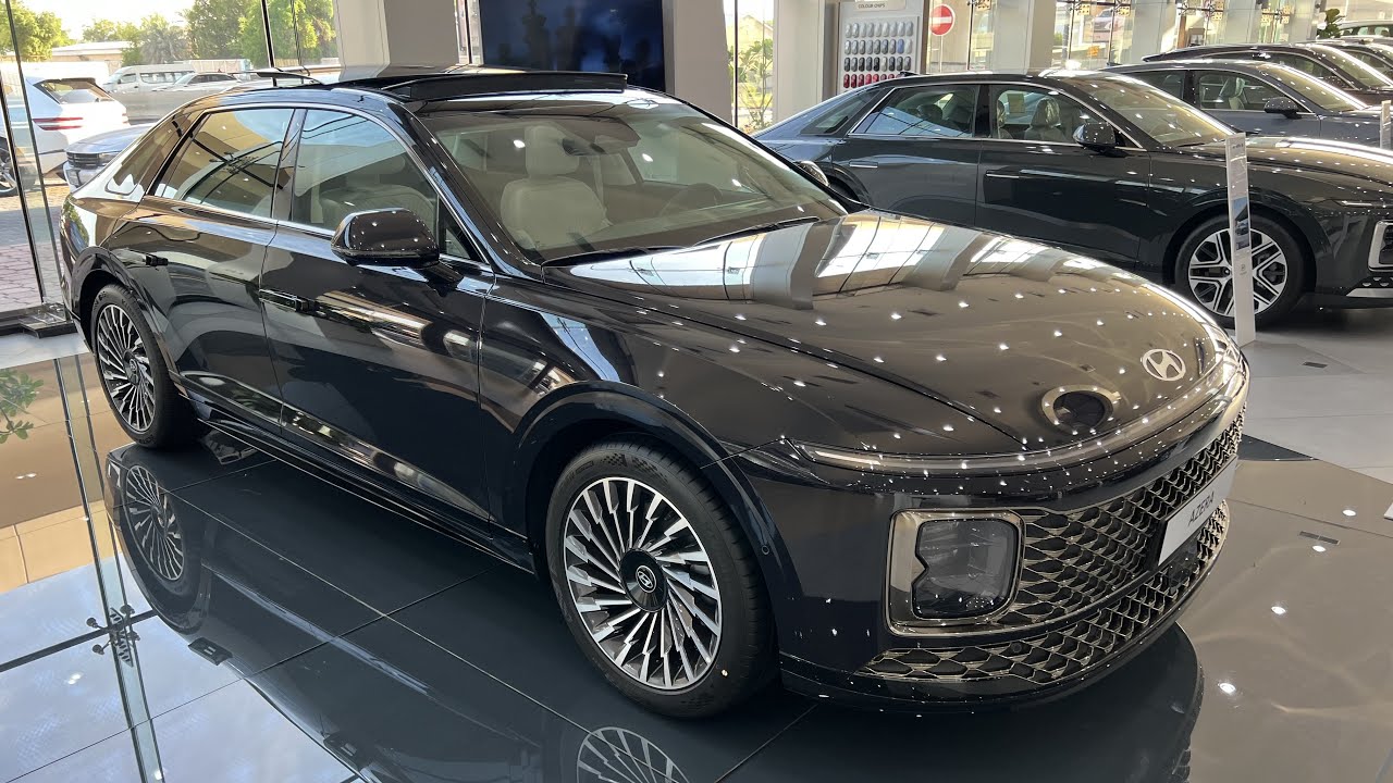 هيونداي ازيرا 2024 كاليجرافي الدرجة الاولى وارد شركة شمال الخليج الكويت