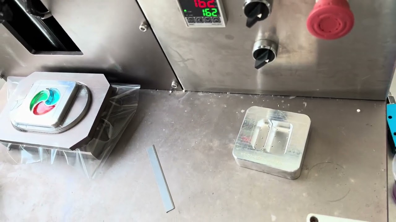 how to make laundry sample pod with a lab machine