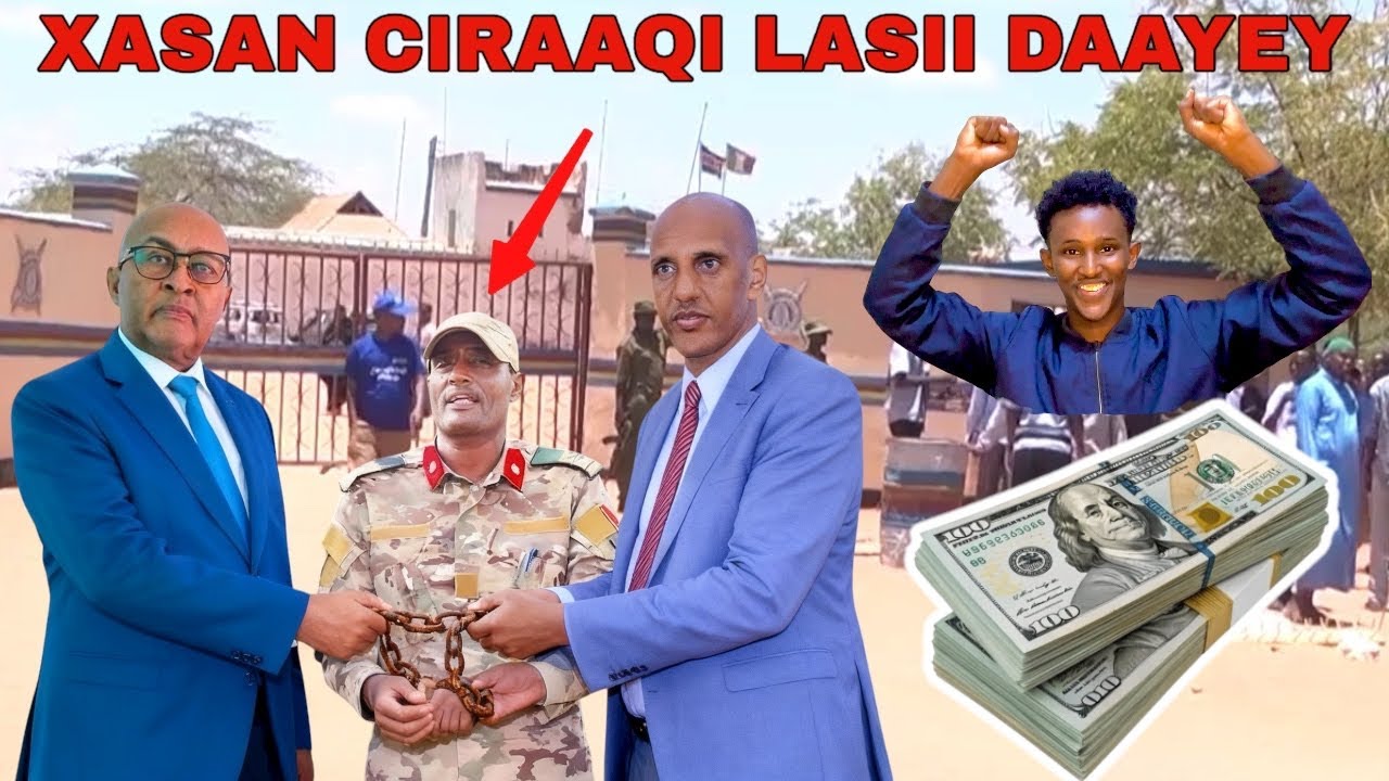 GUUL KORNAYL XASAN CIRAAQI ISAAQ SII DAAYEEN,HANJABAADII OGAADEEN LAGA CABSADAY,FASHILKA UGU CUSLAA.