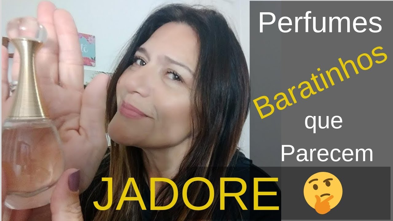 PERFUMES BARATINHOS QUE PARECEM O JADORE, DA DIOR.