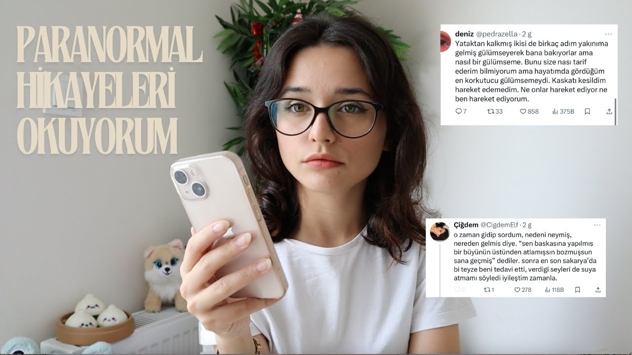 Twitter'daki Yaşanmış GERÇEK PARANORMAL Hikayeleri Okuyorum!