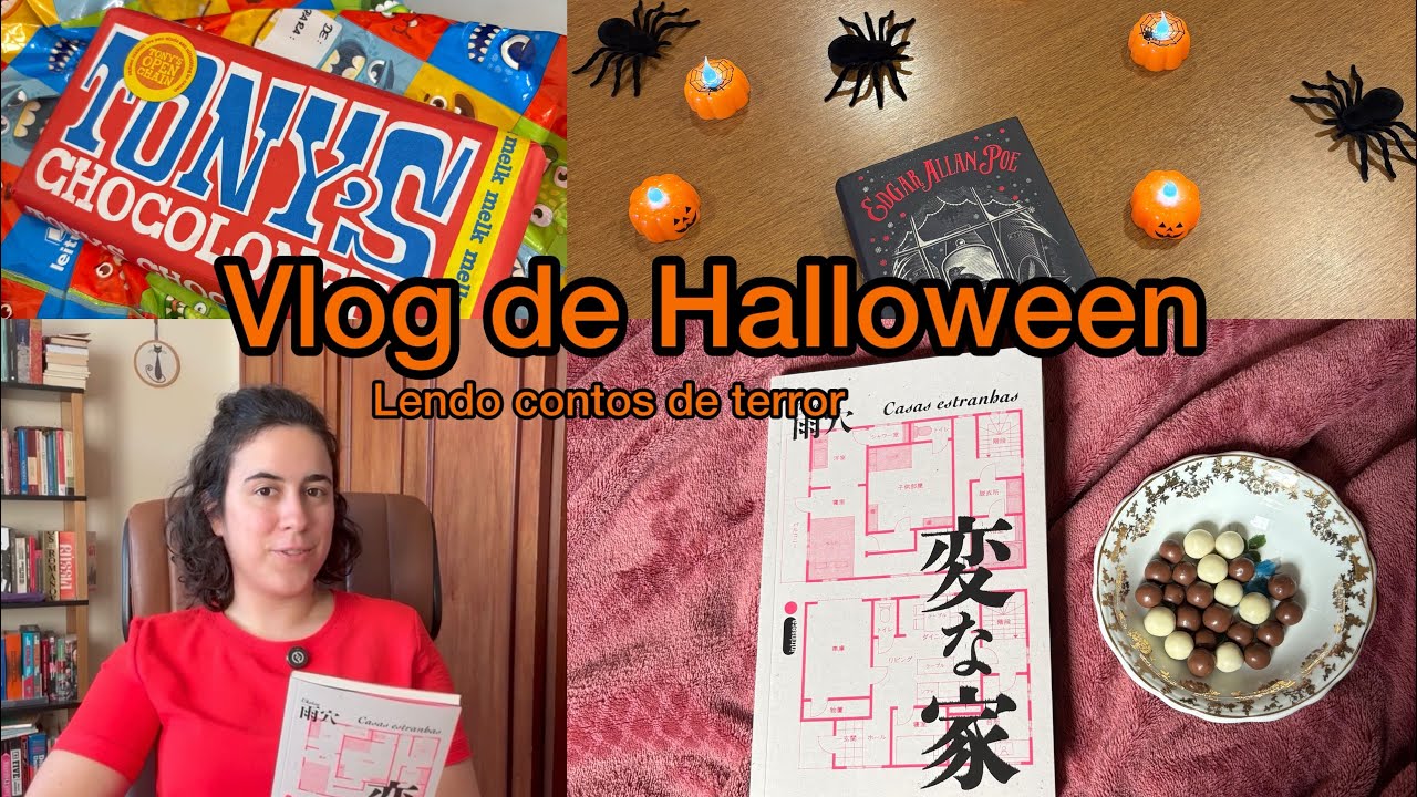 Halloween: vlog de leituras de terror | Senhora Morais l&ecirc;