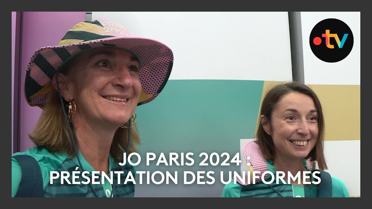 Jeux olympiques Paris 2024 : présentation des uniformes à Aubagne