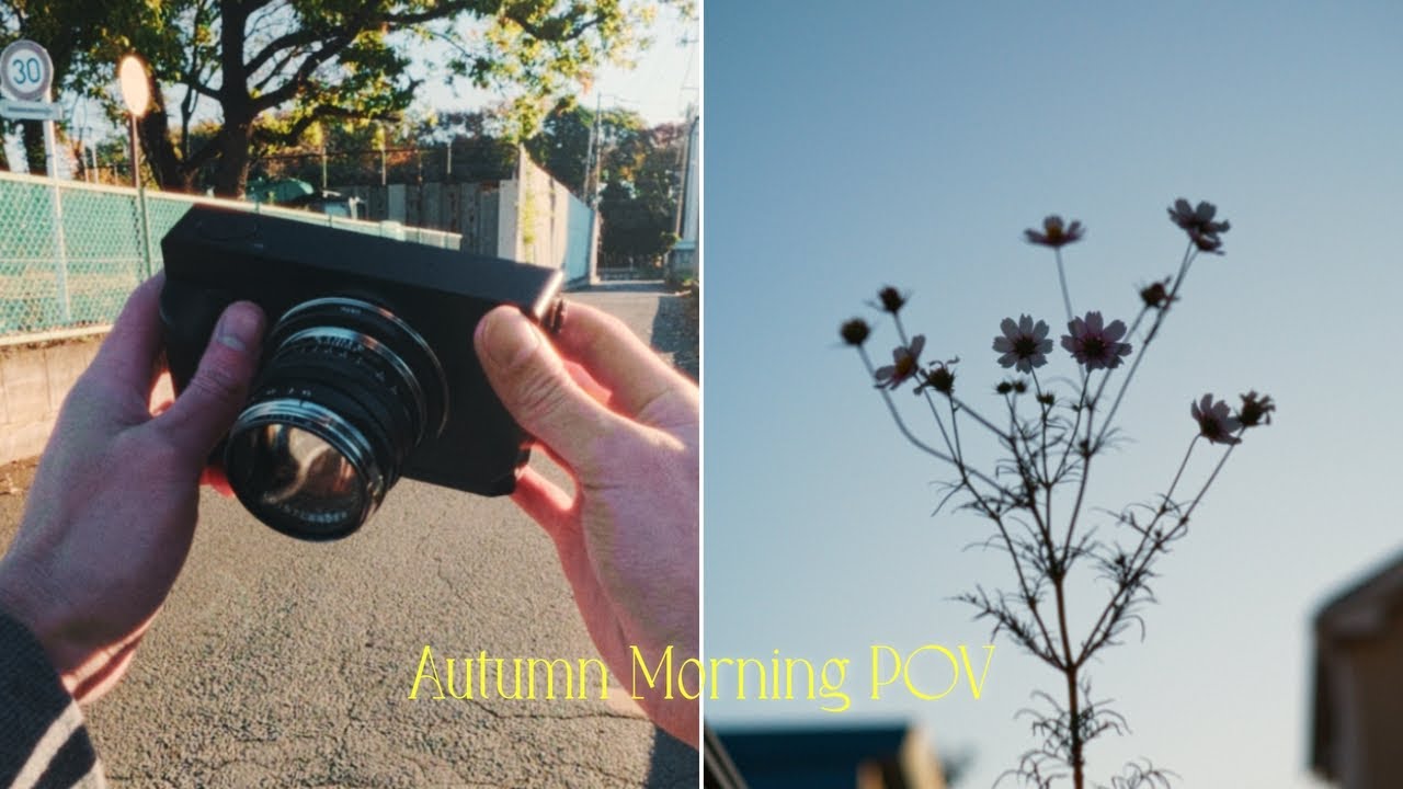 【POV】スナップが捗る秋の澄んだ朝【Sigma BF / NOKTON Vintage Line 50mm F1.5】