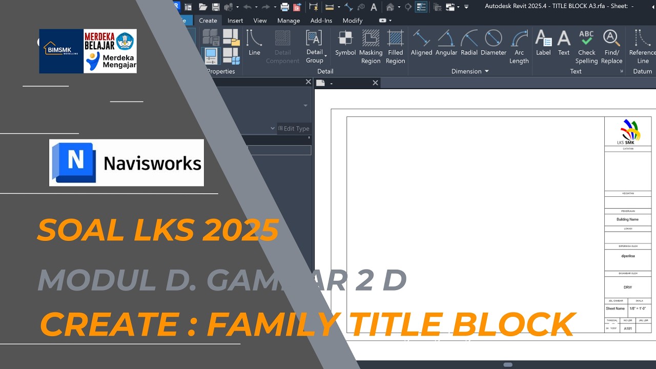 Create Title Block A3