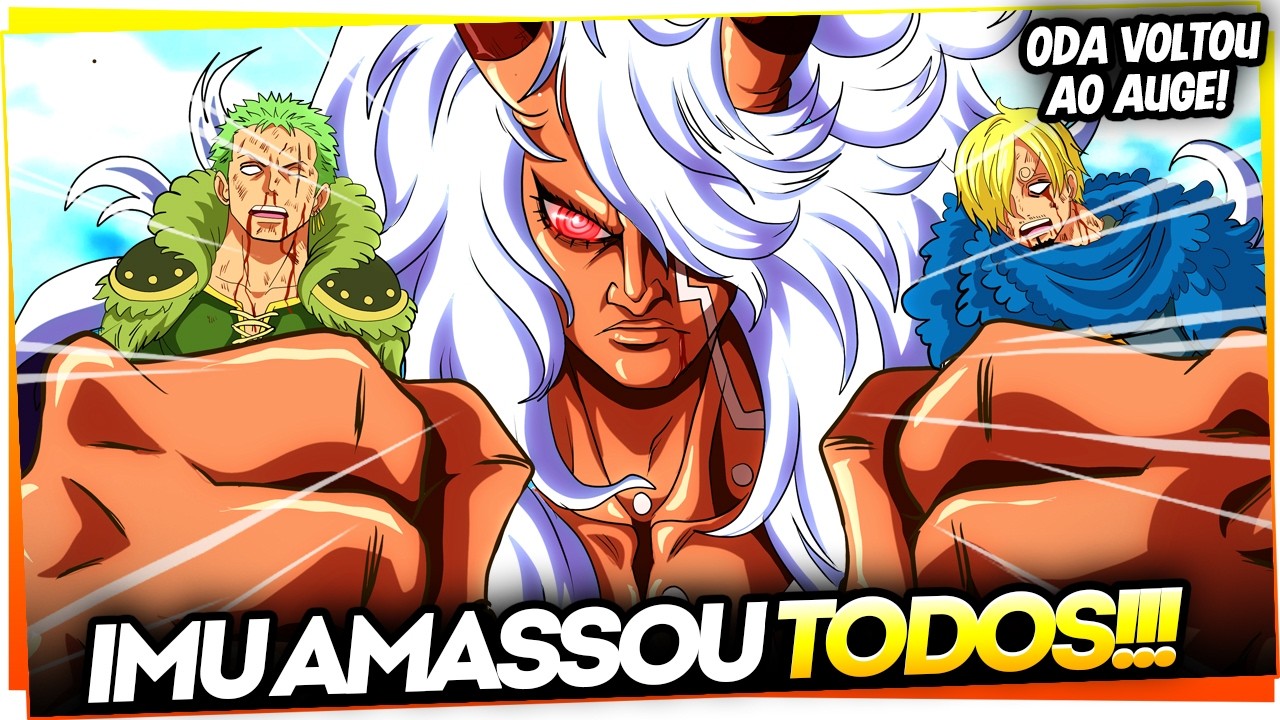 QUE MASSACRE! IMU DESTRUIU ZORO E SANJI JUNTOS! LOKI SER&Aacute; O PR&Oacute;XIMO A MORRER! ONE PIECE 1180
