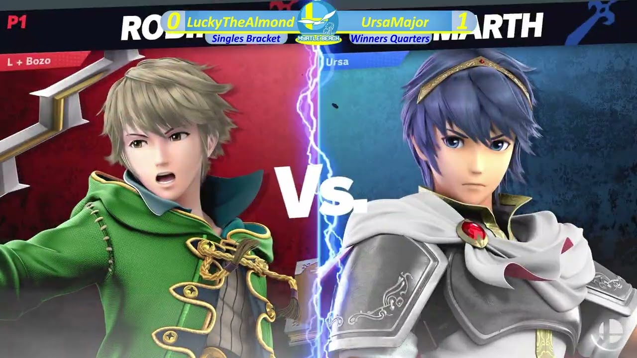 SocaSmash 162 Ultimate Singles: LuckyTheAlmond (Robin) vs UrsaMajor (Marth) Winners Quarters