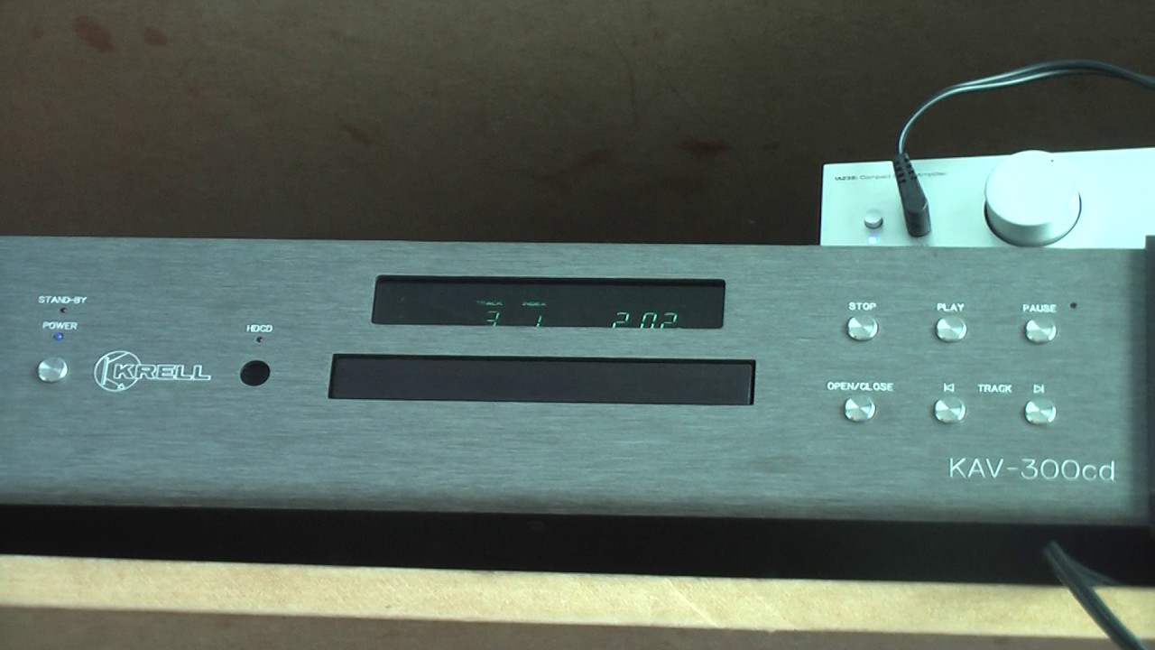 Krell kav 300 cd fault
