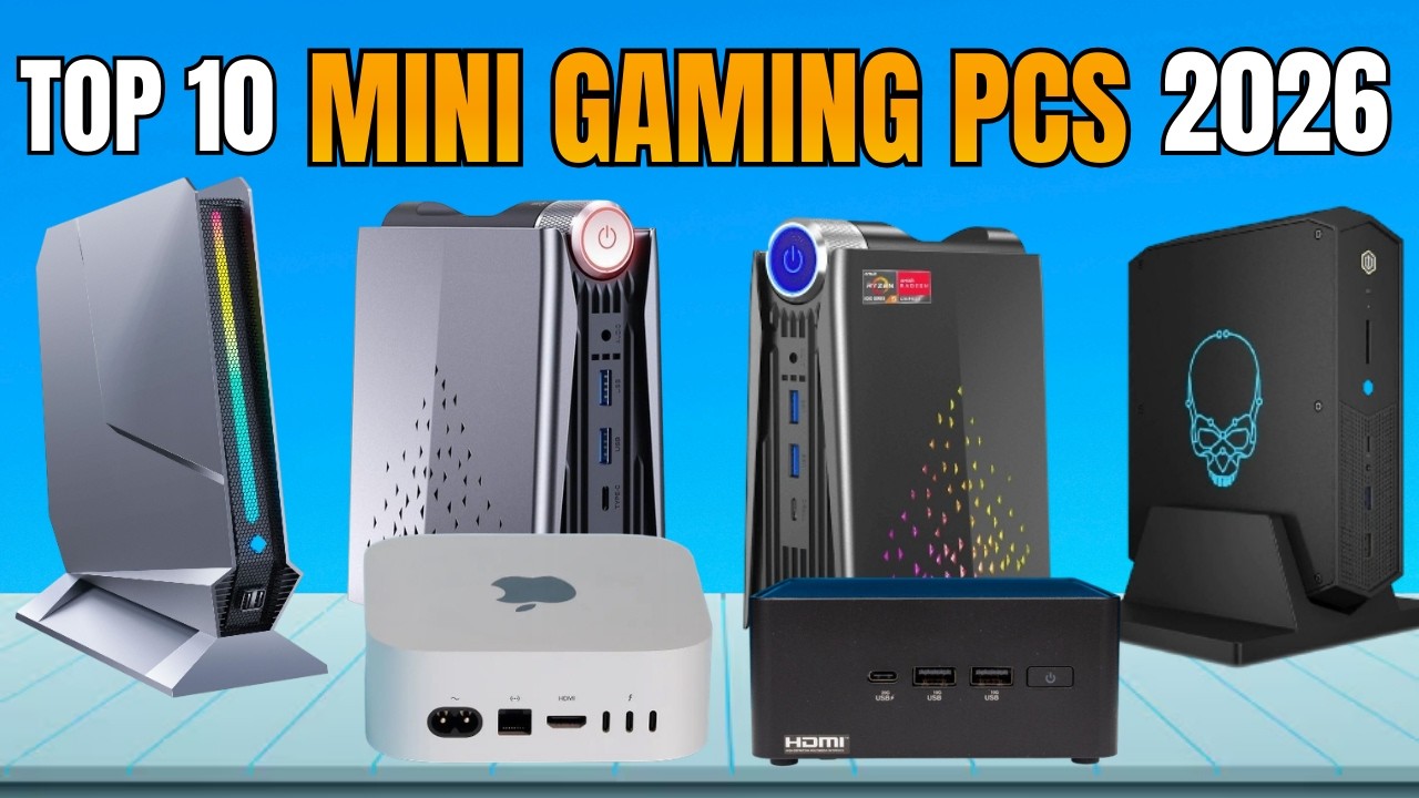 Top 10 Best Gaming Mini PCs of 2026 – Small Size, Huge Power!
