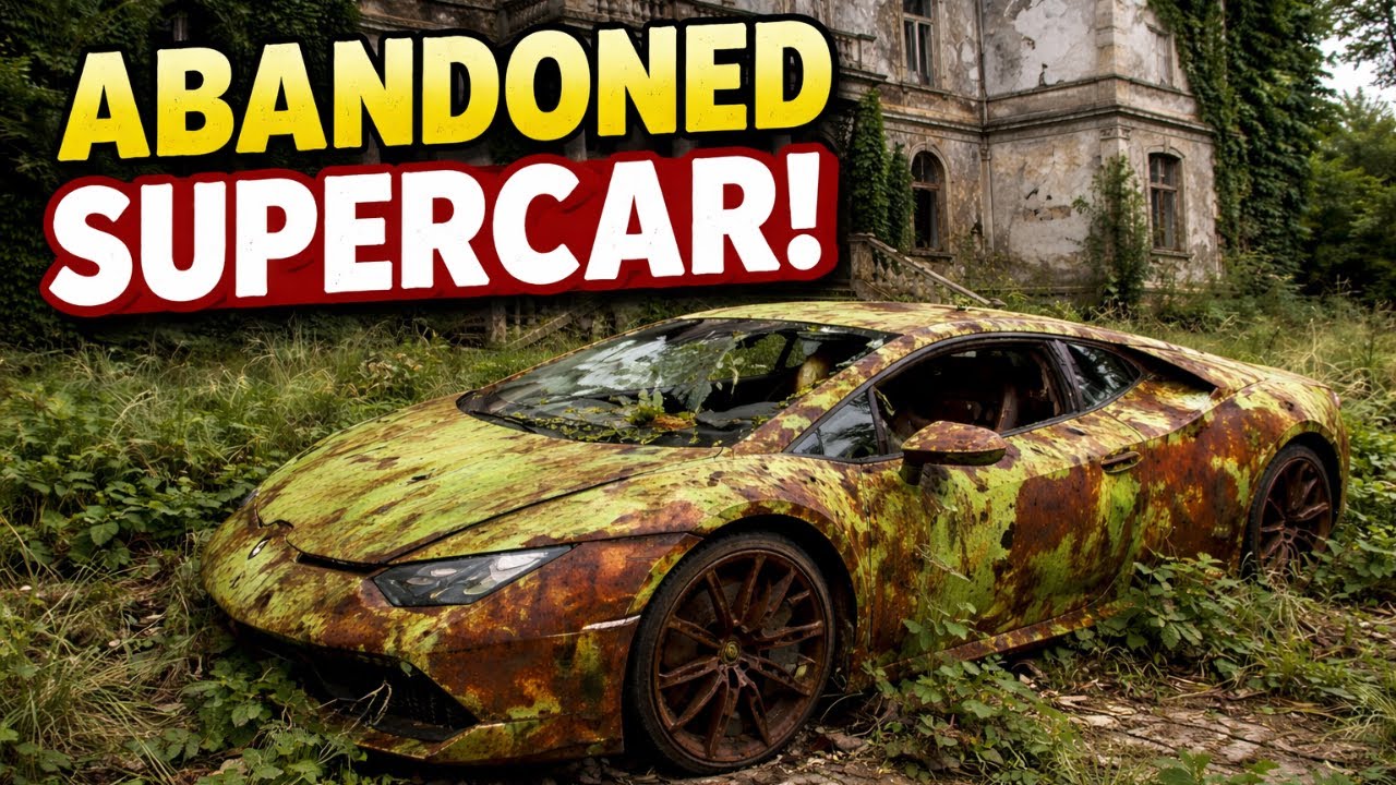 I Found a Lamborghini Huracán Abandoned in a Mansion (Unbelievable)