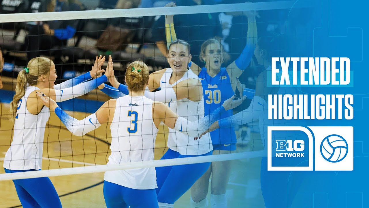 Maryland at UCLA | Extended Highlights | Big Ten Volleyball | 10/25/2025