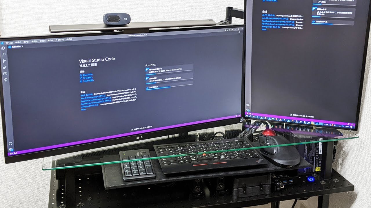 【脱PCケース】思いのままにテーブル一体型PCつくった