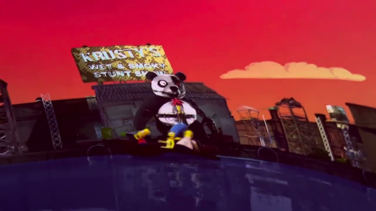 Simpson ride 3/22/24 #universalstudioshollywood