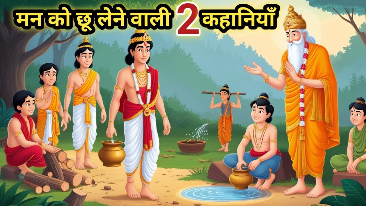 🔴128 मन को छु लेने वाली 2 कहानियाँ | hindi kahaniya | bedtime story | moral story | kahani