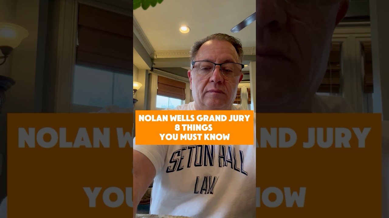 Nolan Wells Grand Jury. Is it a set up?!