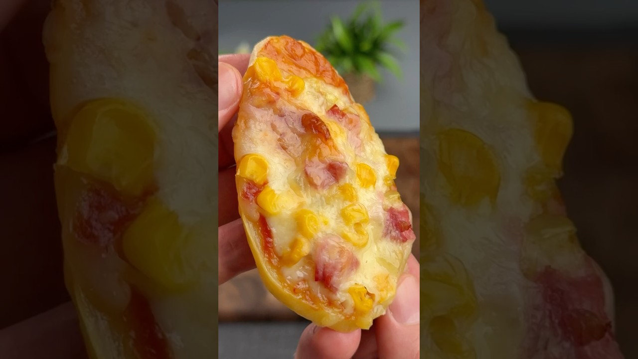 Turn Potatoes Into Tiny Cheesy Pizzas!