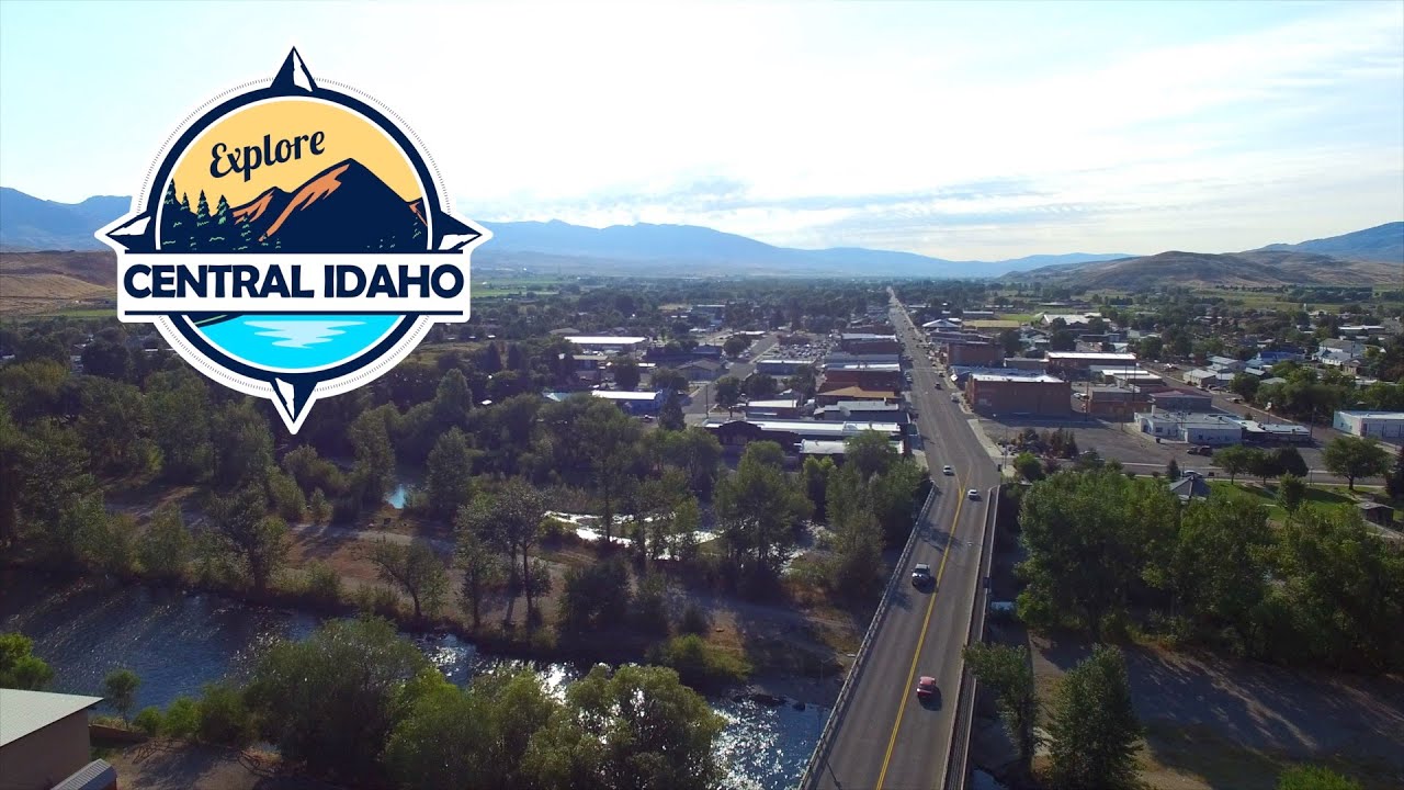 The 5 cities along the route, as we explore the Central Idaho Byways