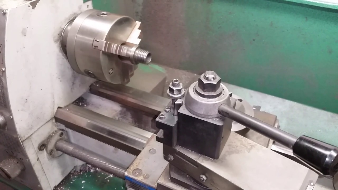 Registration of lathe backing plate