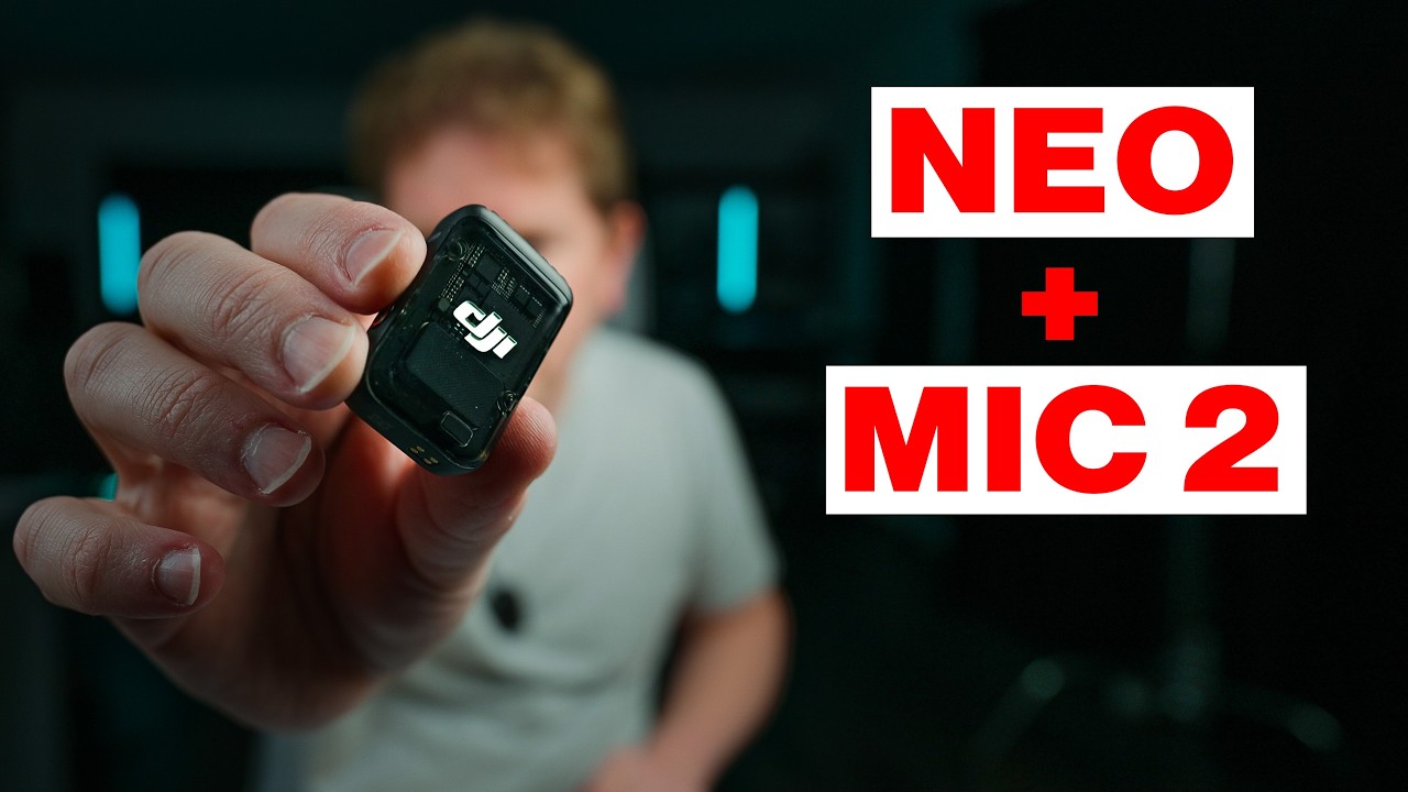 Как использовать DJI Mic 2 с DJI Neo (от новичка до профессионала)