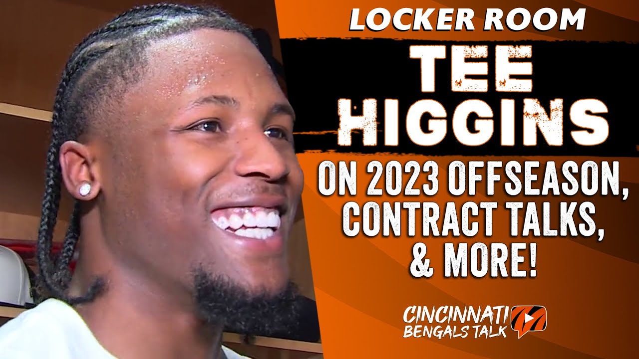 Tee Higgins on Potential Contract Extension With Bengals, Number Change, Damar Hamlin and MORE