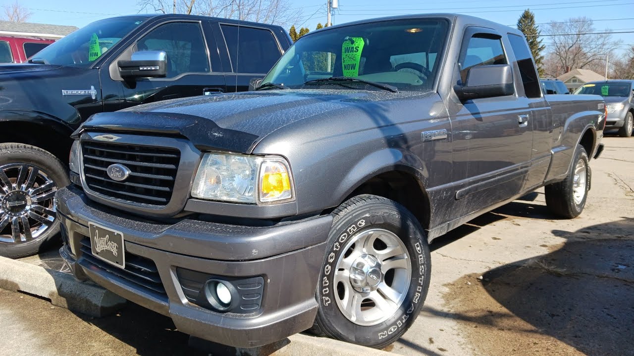 2006 Ford Ranger STX (tour and startup)