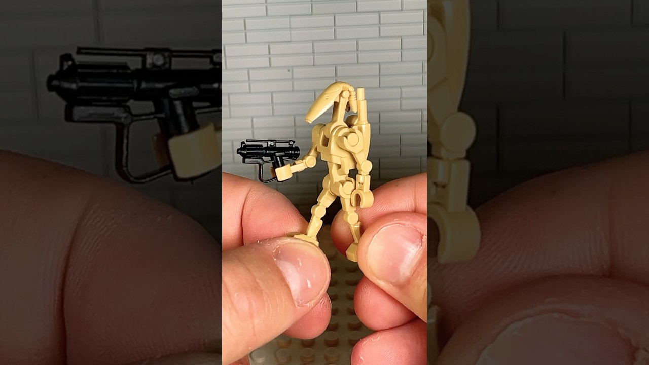 This LEGO Battle Droid is ILLEGAL… 