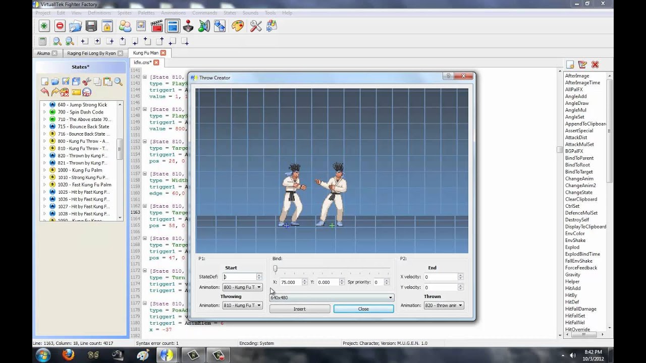 How To : Code Grabs/Throws