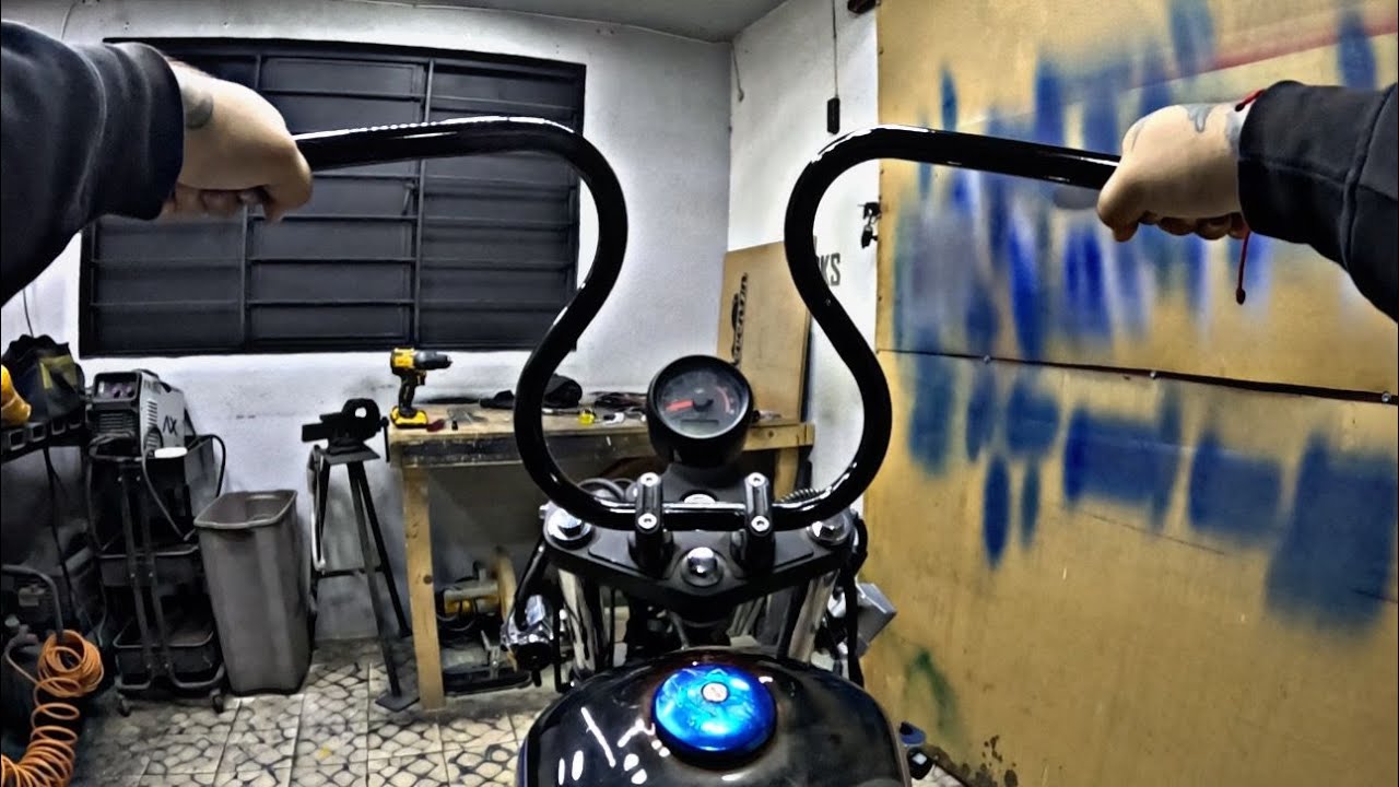 Instalando manillar alto en la TC250! 😎🤟🏻