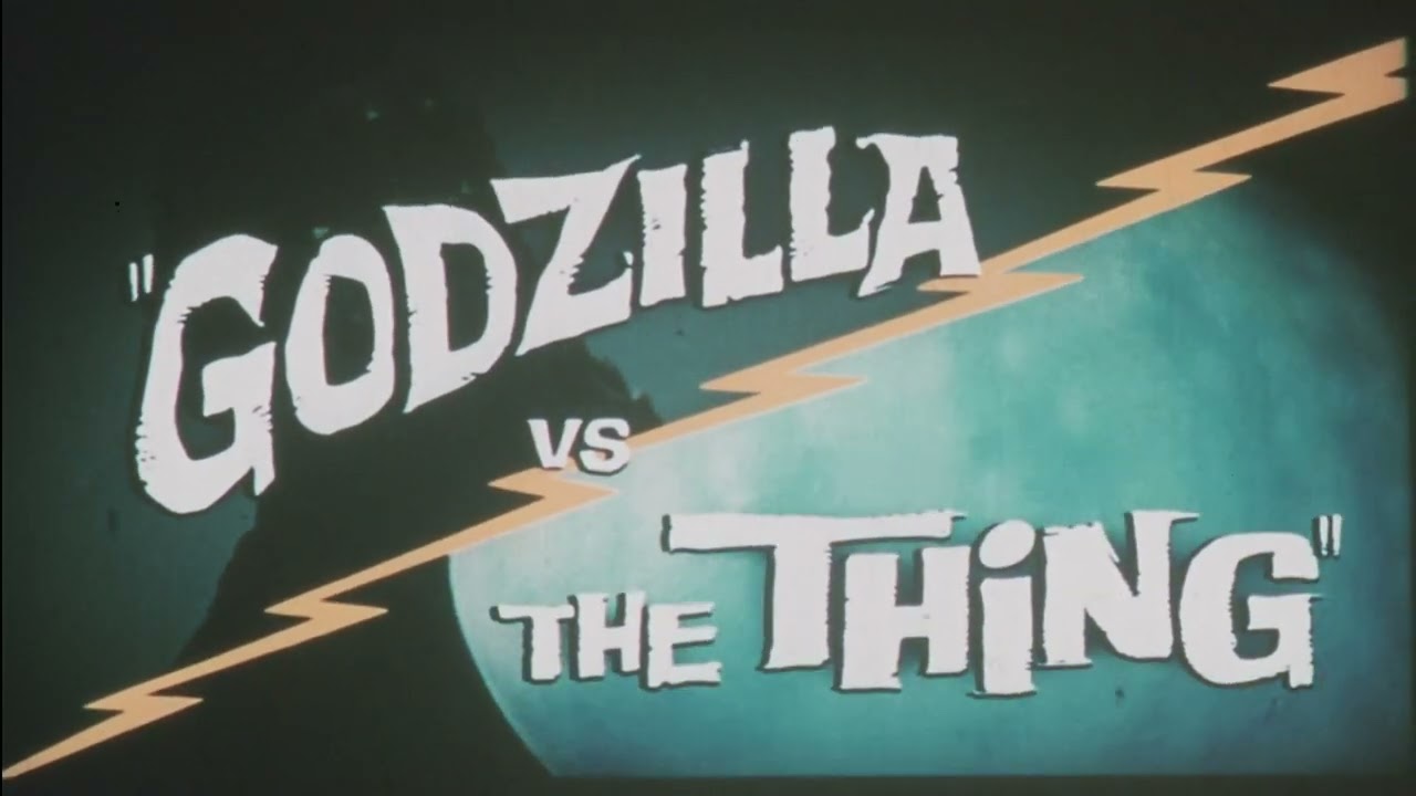 Godzilla vs the Thing Trailer in HD