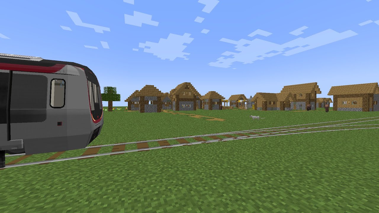 Minecraft Transit Railway - Building a railway