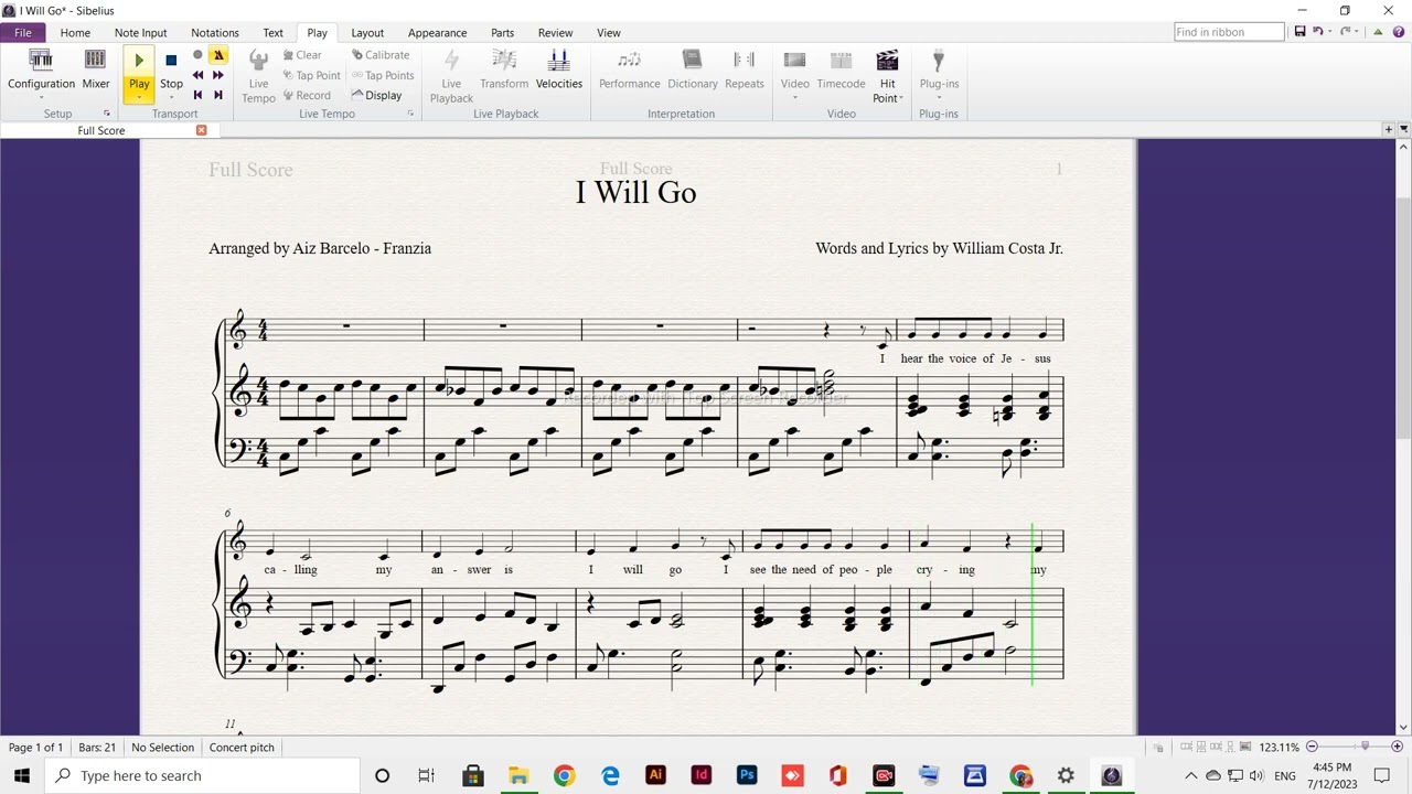 I Will Go SDA Theme Song