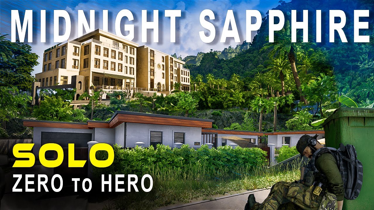 i brought a knife to a Gun Fight at the Midnight Sapphire Hotel  |  Gray Zone Warfare SOLO Gameplay