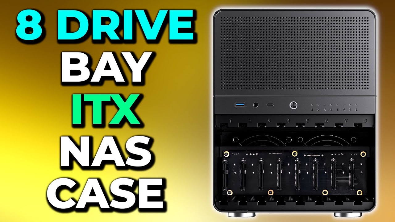 8 дисков в корпусе ITX NAS? | Сборка Jonsbo N3 своими руками для NAS ITX | 52 ТБ памяти