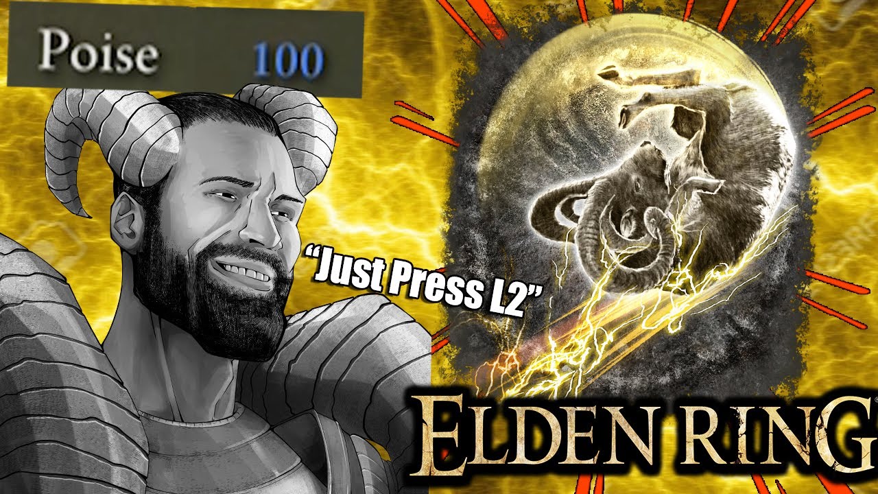Elden Ring PvP - THE 100 POISE GOAT BUILD - The BEST Build No One Expects
