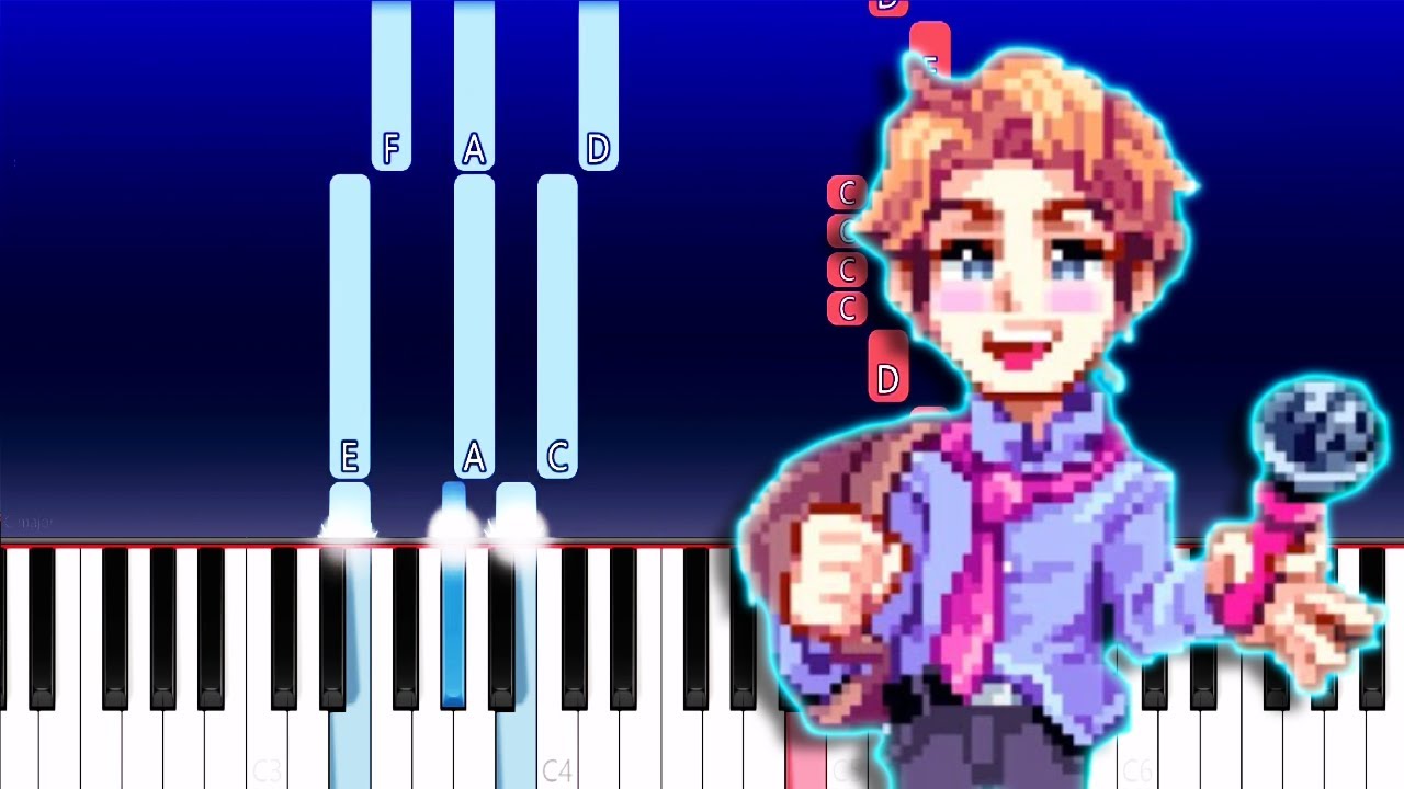 Senpai - Friday Night Funkin (Piano Tutorial)